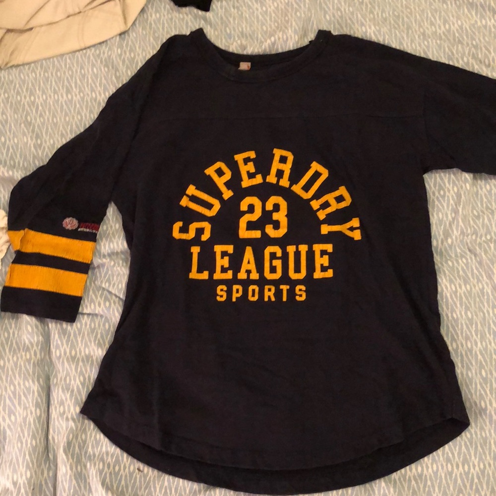 Superdry baseball style tee